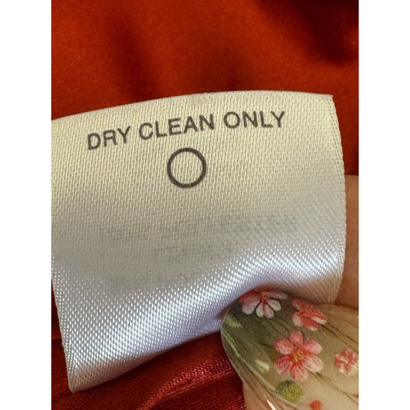 Women's Classiques Entier rust Red button snap front 3/4 sleeve Jacket Size S - Picture 9 of 11